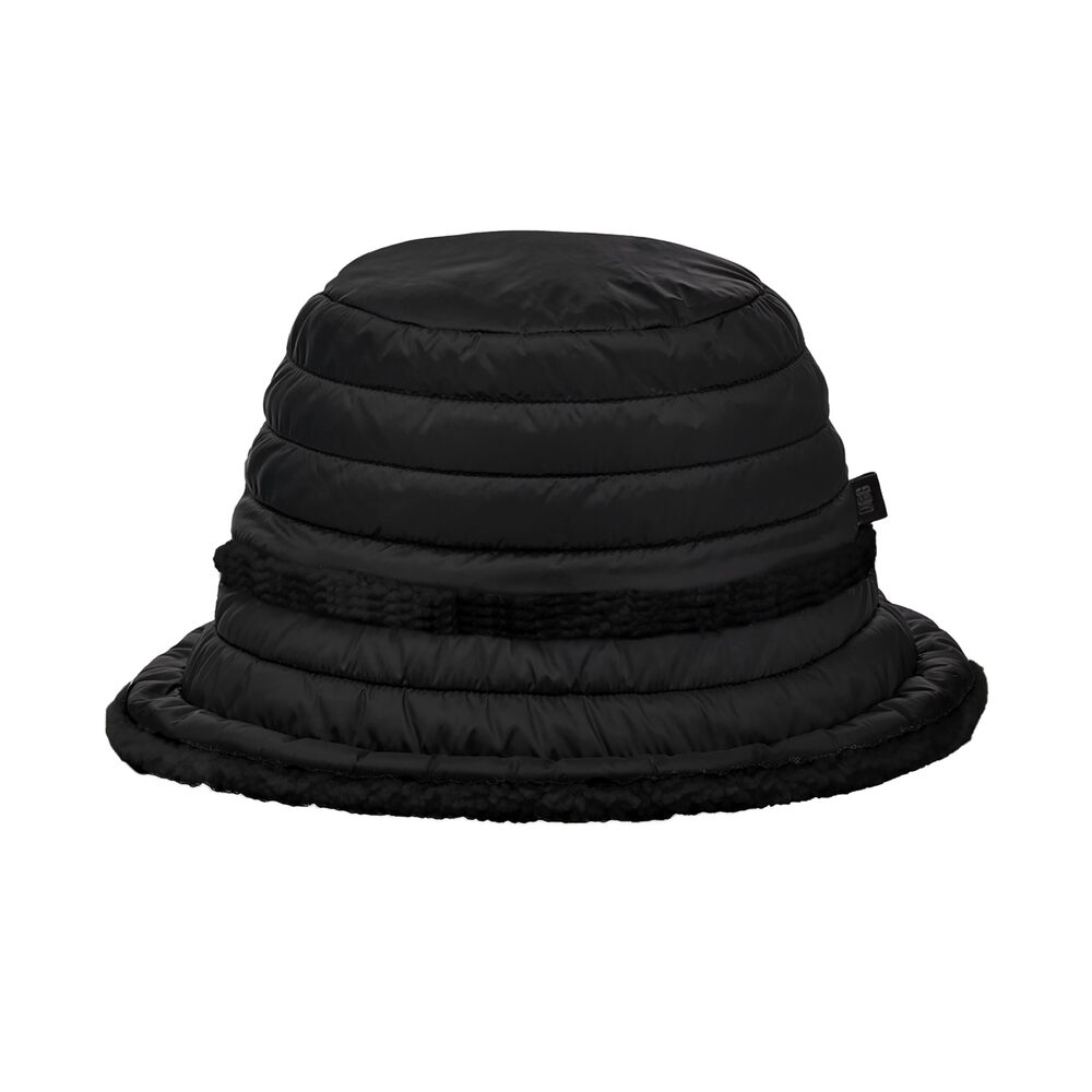 8965 Aw Uggfluff Rev Hat, Black